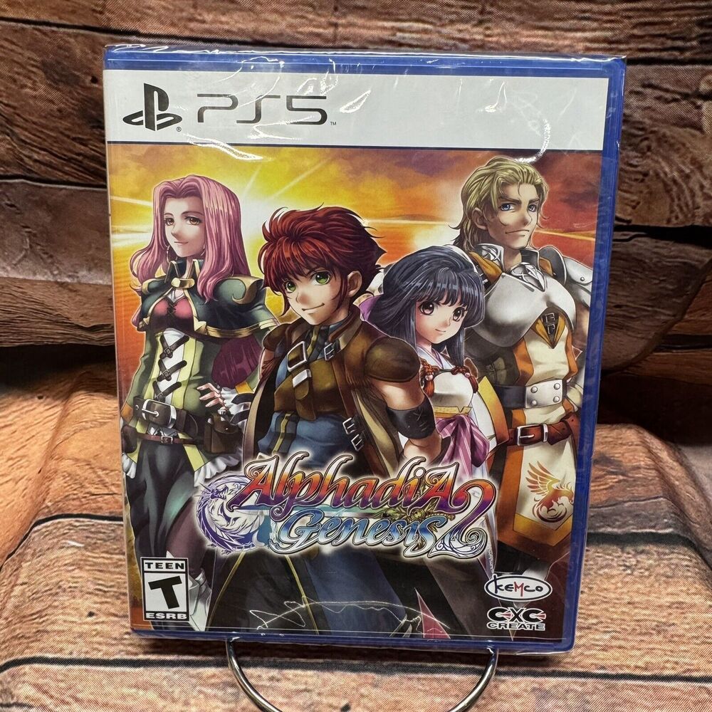 Alphadia Genesis 2 PS5 Limited Run #023 JRPG Adventure Sony Playstation 5 Sealed